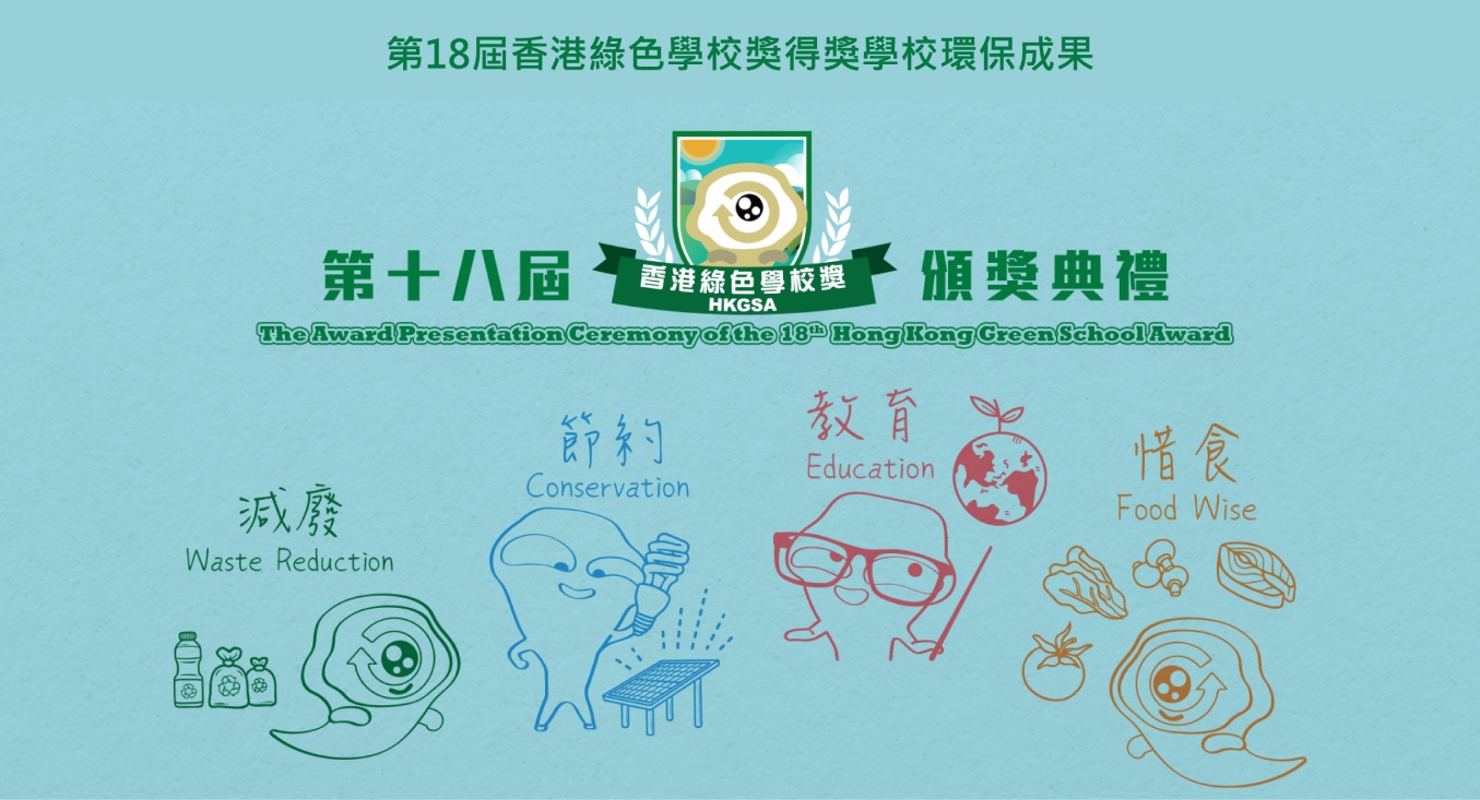 第18届香港绿色学校奖得奖学校环保成果